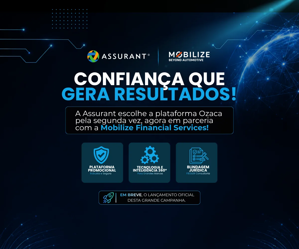 Assurant escolhe Ozaca pela 2ª vez com Mobilize FS